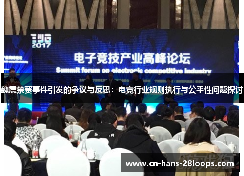 魏震禁赛事件引发的争议与反思：电竞行业规则执行与公平性问题探讨