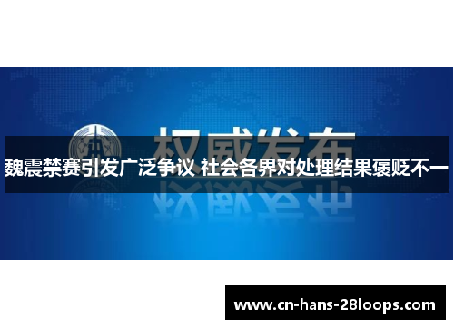 魏震禁赛引发广泛争议 社会各界对处理结果褒贬不一